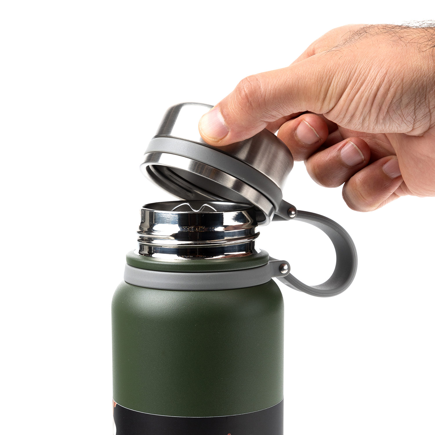 فلاسک سفری استیل هیسکا مدل HR-80 - Image 6