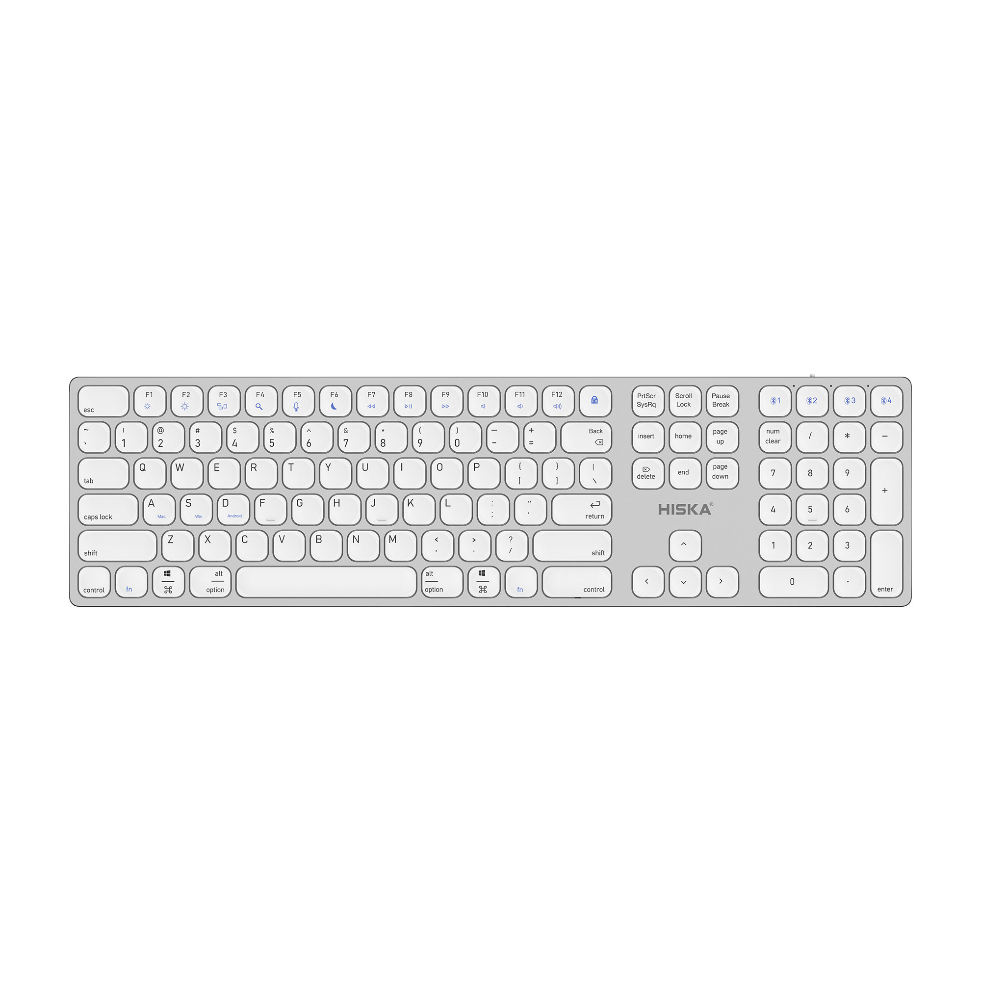 کیبورد شارژی هیسکا مدل HX-KE245