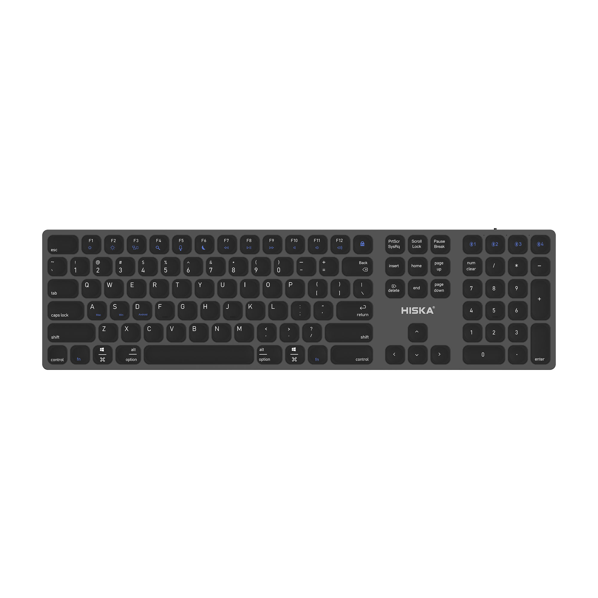کیبورد شارژی هیسکا مدل HX-KE245 - Image 3