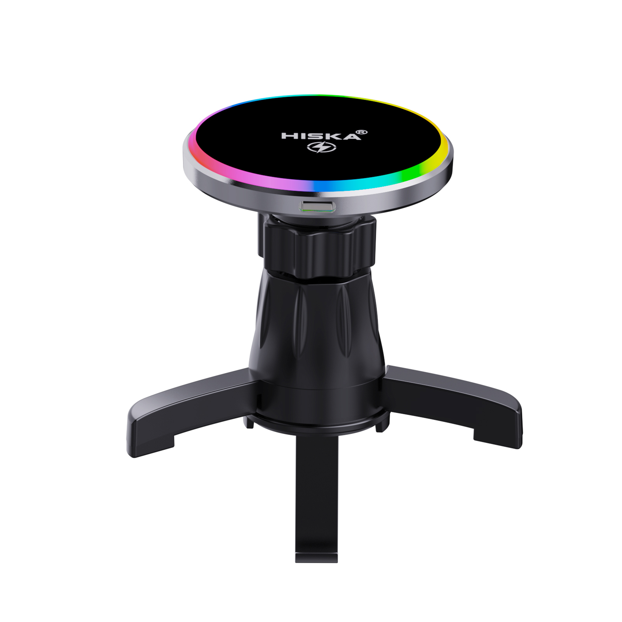 پایه نگهدارنده و شارژر وایرلس گوشی موبایل هیسکا مدل HK-2352W - Image 3