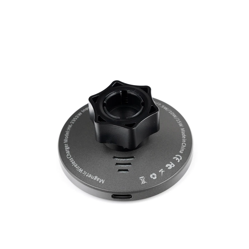 پایه نگهدارنده و شارژر وایرلس گوشی موبایل هیسکا مدل HK-2352W - Image 8