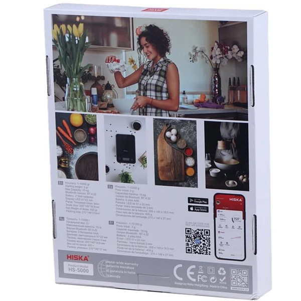 ترازو آشپزخانه هیسکا مدل HS-5000 - Image 5